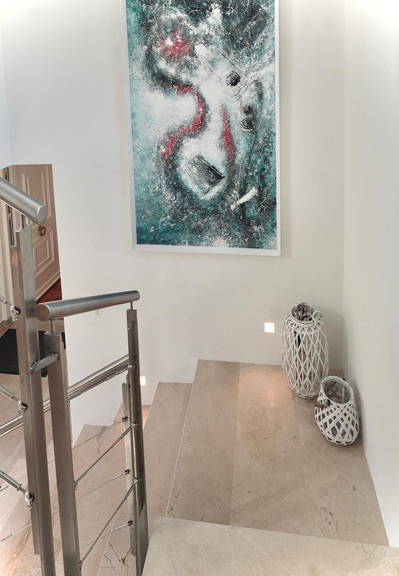 Innenliegendes Treppenhaus