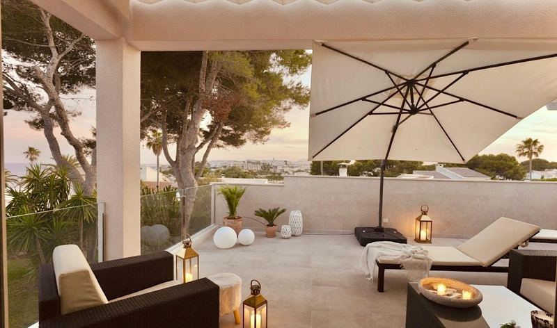 Dachterrasse mit Lounge